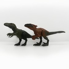 Jurassic World Dominion Pyroraptor  Dino Trackers Wild Roar Orkoraptor Figures