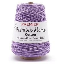 Premier Yarns 1032-03 Home Cotton Yarn - Multi Cone-Violet Splash