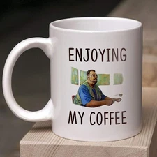 The Big Lebowski Walter Sobchak Enjoying My Coffee Mug 11oz White