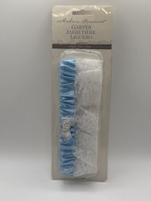 Modern Romance Garter Blue Lace Ribbon NEW