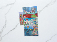 Diamond Painting Gru&szlig;karten DIY 16er Karten Set Weihnachten Weihnachtsmotive
