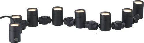 ET2 E42318 Single Tree Hugger 12V LED Bollard Path Light - Black - Picture 1 of 4