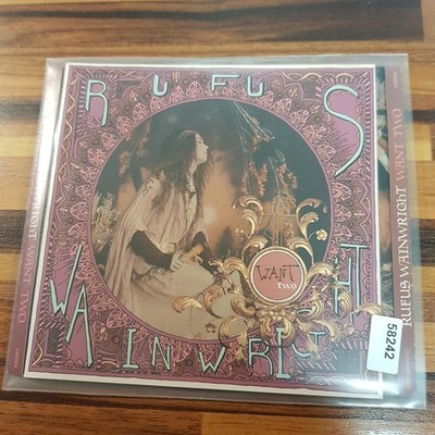 RUFUS WAINWRIGHT want two UML GERMANY VG+/VG+ (CD Album, Rock, Dream Works)