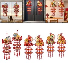 Chinese New Year Hanging Decoration Year of The Horse Decor Lightweight Sturdy