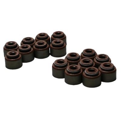 16Pcs For Honda B16 B18 D16  MDX Civic Intake&Exhaust Valve Stem Seal