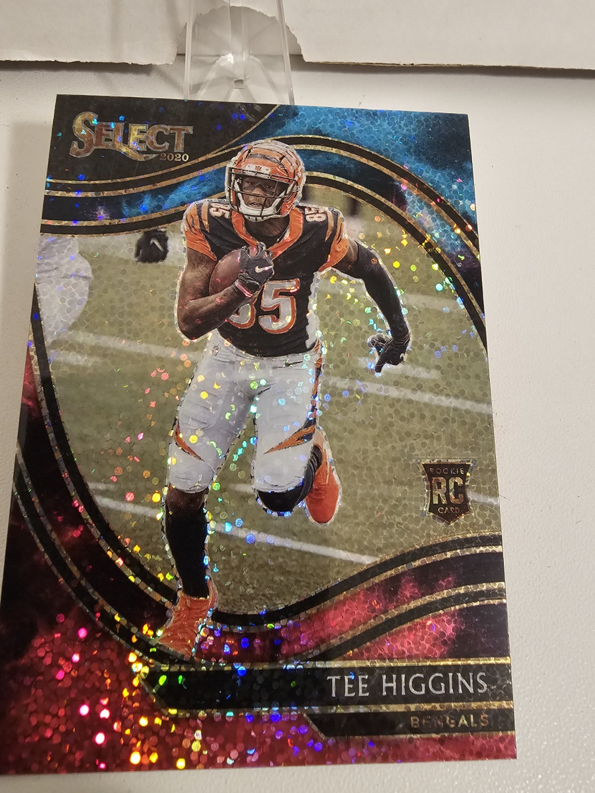 Tee Higgins Cosmic Prizm 2020 select #360 Field level Rookie