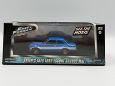Greenlight Hollywood Fast & Furious Brian's 1974 Ford Escort RS2000, 1:43, NIB