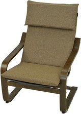 Cuscino imbottito per poltrona soggiorno IKEA POANG PELO, cuscino seduta,...