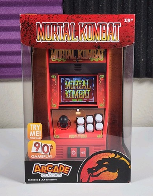 #ad Mortal Kombat Arcade Classics Midway Mini Handheld Game BRAND NEW Fast Ship $43.95