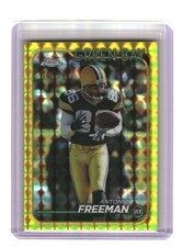 2024 Topps Chrome #74 Antonio Freeman Yellow Geometric Refractor #/75