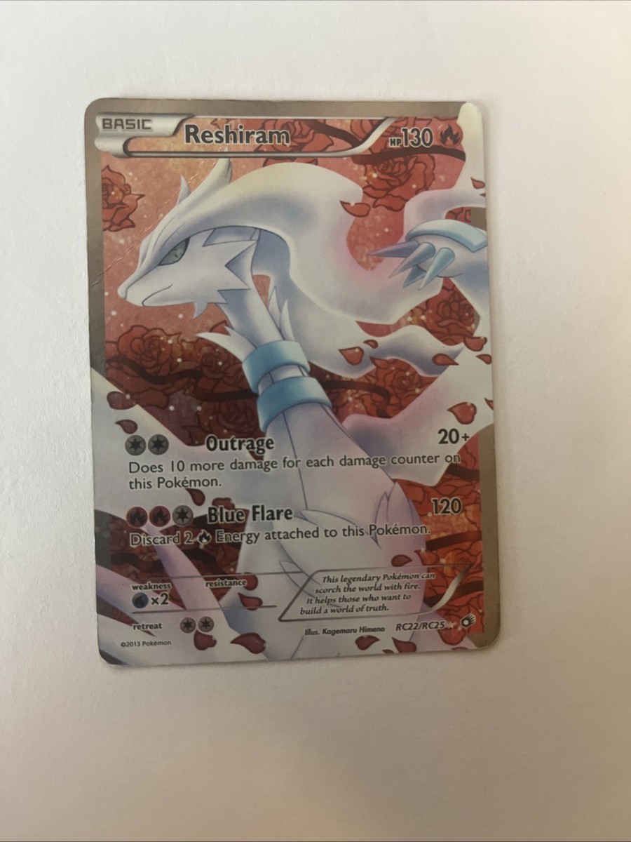 Reshiram Full Art RC22/RC25 Holo | eBay