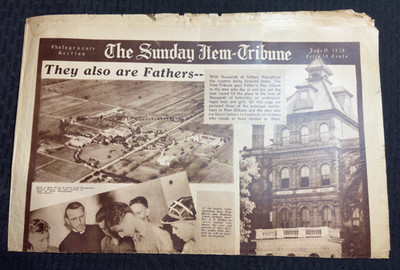 1938 June 19 SUNDAY ITEM TRIBUNE New Orleans Newspaper VG 4.0 Photo Section