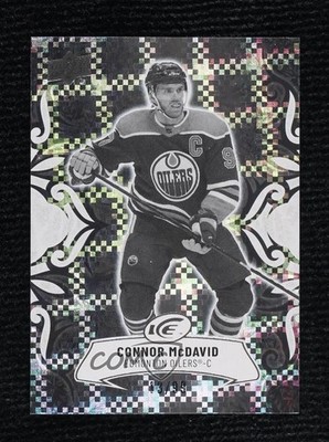 2024-25 Upper Deck Ice Greyscale 13/99 Connor McDavid #79 4jk
