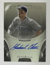 Michael O'Neill 2013 Bowman Sterling Prospect Autographs #BSAP-MO - NY Yankees