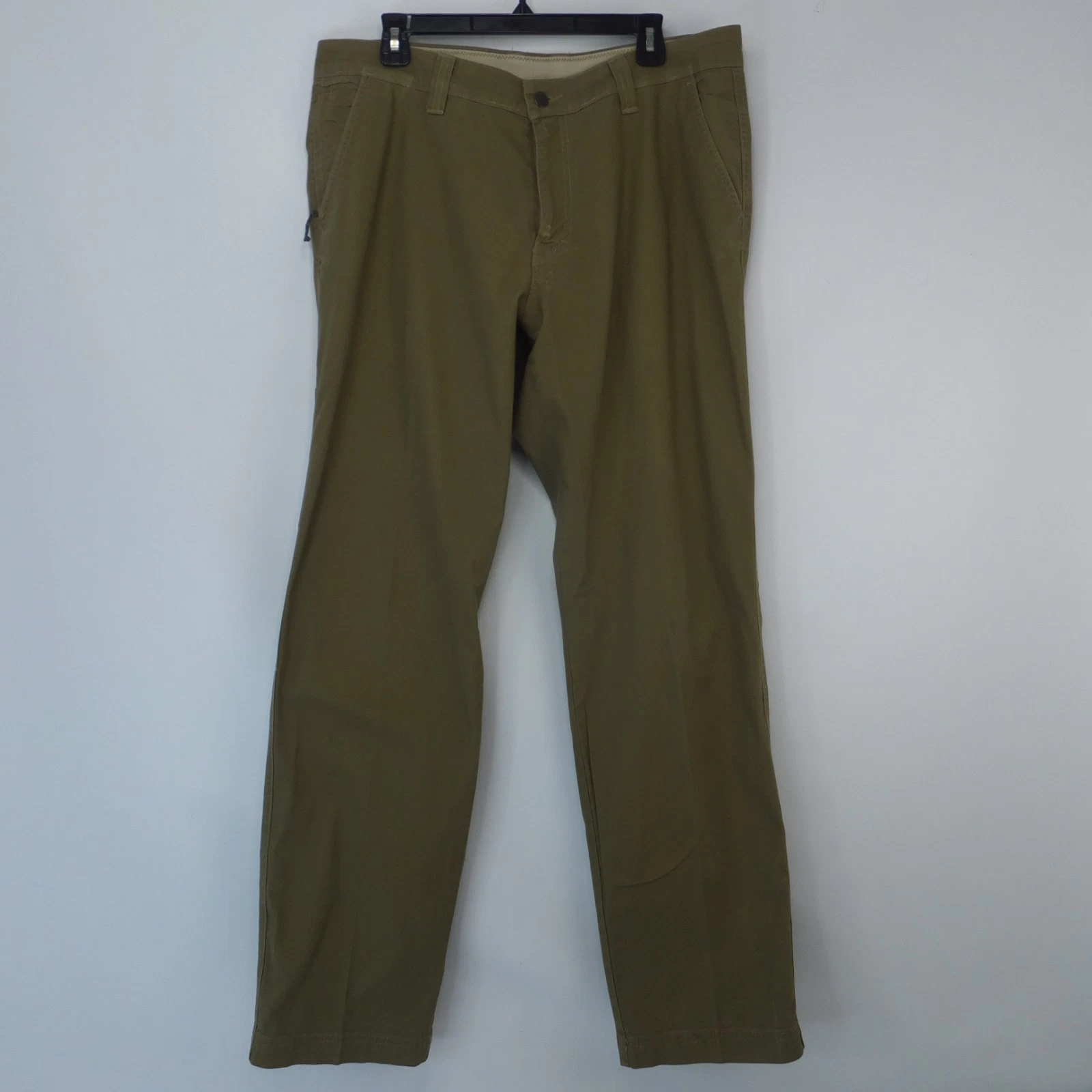 Columbia Pants Men 36x34 Brown Chino Hiking Fishing Cargo Outdoors Pockets
