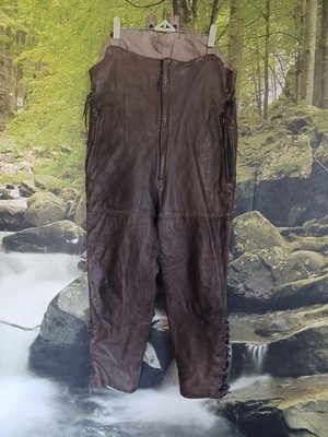  Vintage SPIETH & WENSKY Leather Flight Pants  1991182/94/828415-12-131-4318