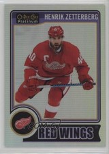 2014-15 O-Pee-Chee Platinum Rainbow Henrik Zetterberg #112 jg3