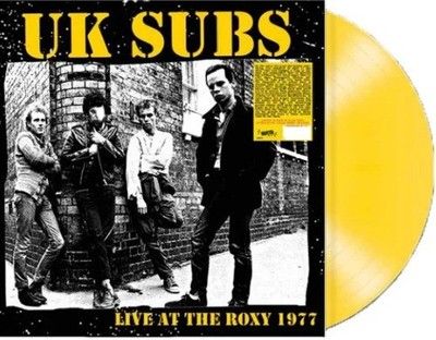UK Subs Live At The Roxy 1977 LP Album Vinyl Record Yellow Limited RSD 2024