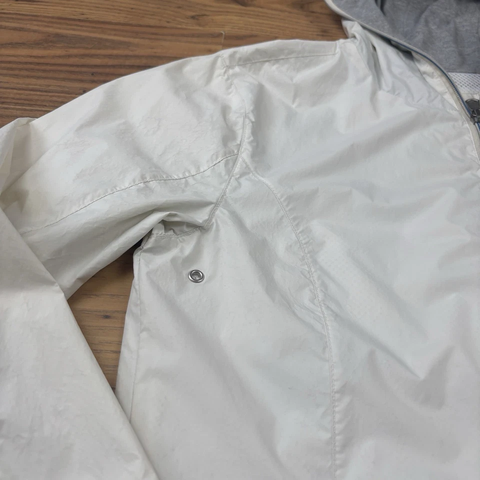 Chaqueta cortavientos ligera con capucha North Sails blanca para hombre mediana Foto 4 de 4