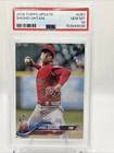 2018 TOPPS UPDATE SHOHEI OHTANI #US1 ROOKIE CARD RC PSA 10