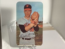 1971 Topps Super Card Dave McNally # 18 (EX) Vintage baseball