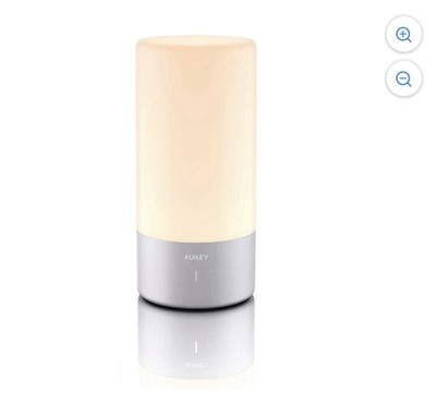 AUKEY LT-T6 Ambient Light Touch Sensor Color Changing RGB Table Lamp 6W