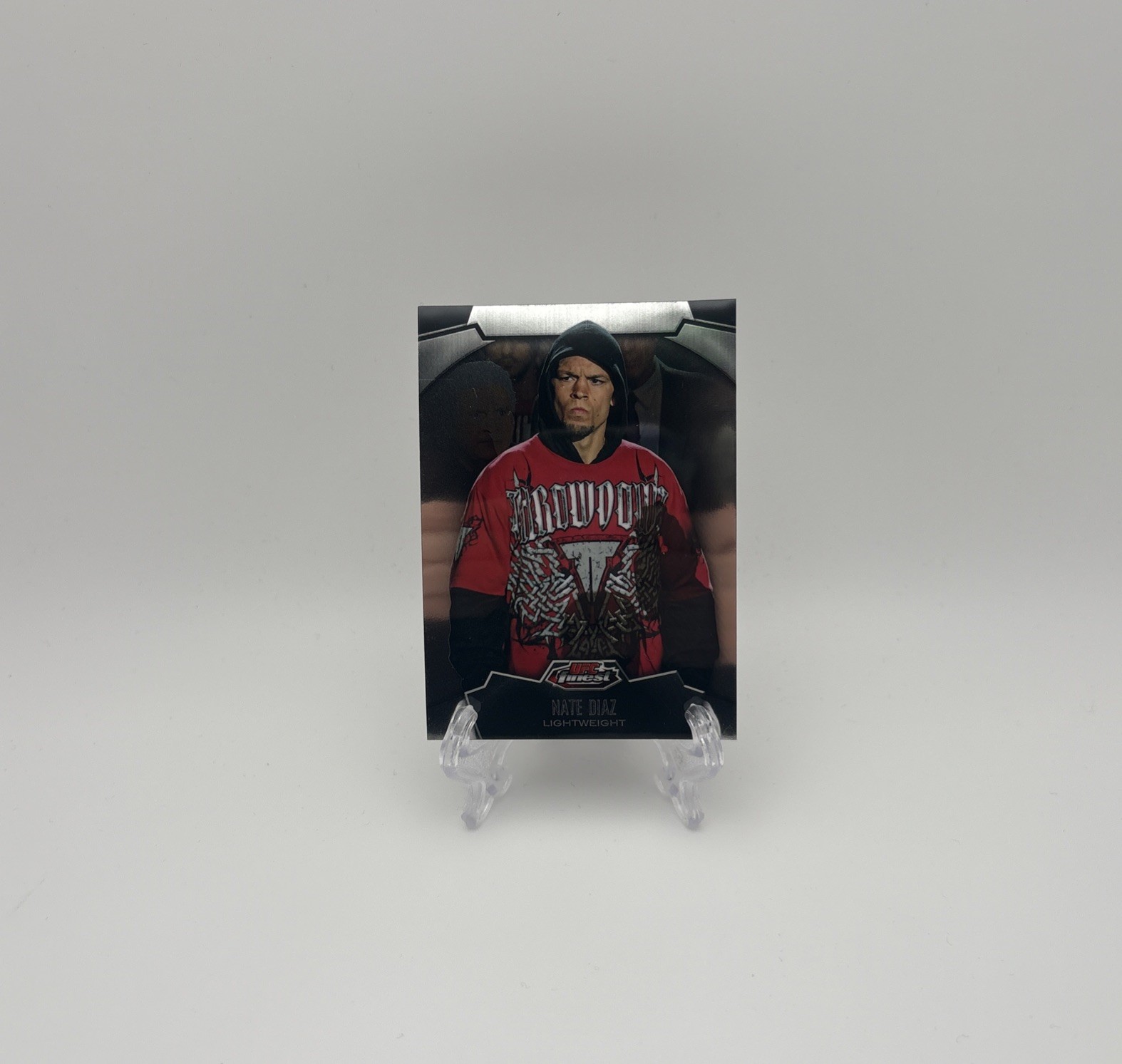 2012 Topps Finest UFC - Refractor Nate Diaz #76