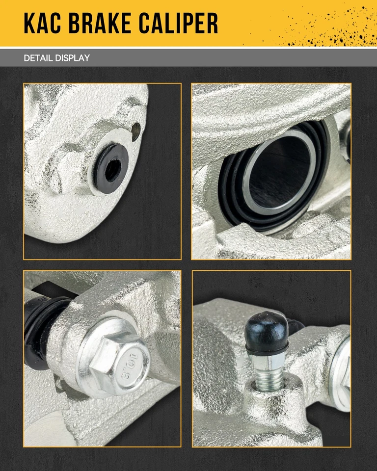 Pinza de freno delantera izquierda con soporte para Ford F- 2005-2012? F-? Super Duty Foto 2 de 4