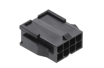 Genuine Molex Mini-Fit Jr 8-Way Plug Panel Mount 46999-0296 100-Pack