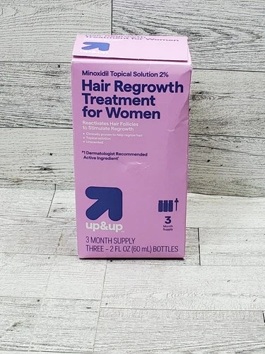 Hair Regrowth Treatment for Women, 2 Fl Oz Each, 3 Month Supply, *READ