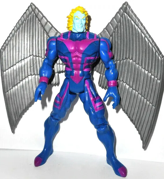X-men toybiz 1995 ARCHANGEL angel arch complete toy biz X-men toybiz 1995 ARCHANGEL angel arch complete toy biz