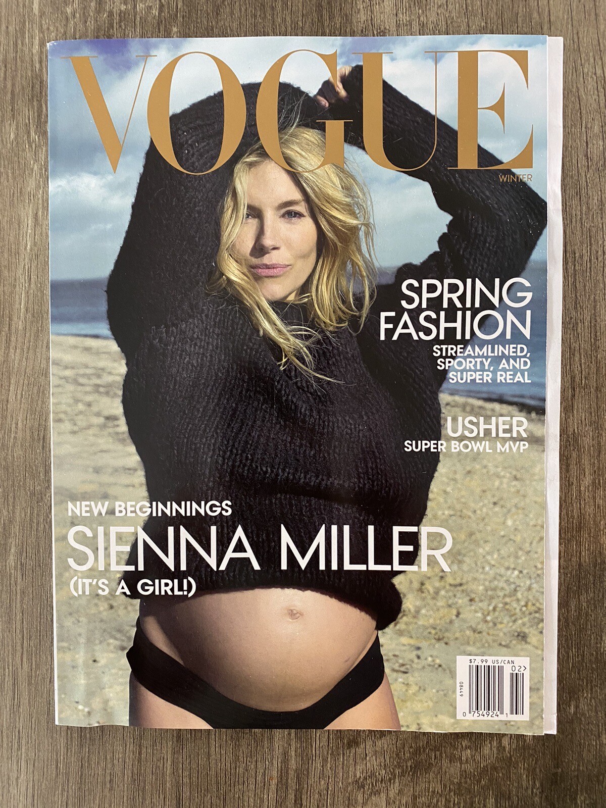 SIENNA MILLER - VOGUE MAGAZINE - WINTER 2024