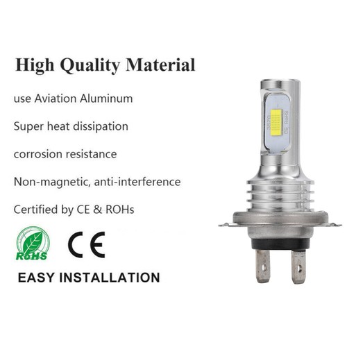 PASST FÜR 3ER E46 1999-2005 H7 AUTOS LED SCHEINWERFER BIRNE BELEUCHTUNG NEUES MODELL - Bild 2 von 12