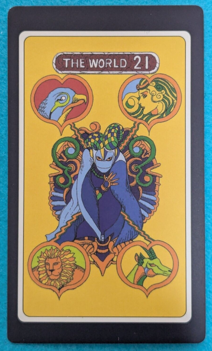 THE WORLD 21 JOJO's Bizarre Adventure Stardust Crusaders Tarot