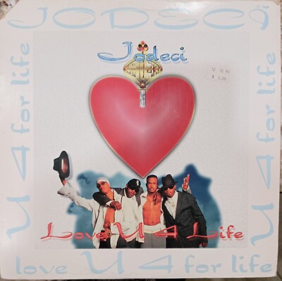 Jodeci - Love U 4 Life/Freek 'n You[Raekwon], Promo, Very Good, 12'' Vinyl Record