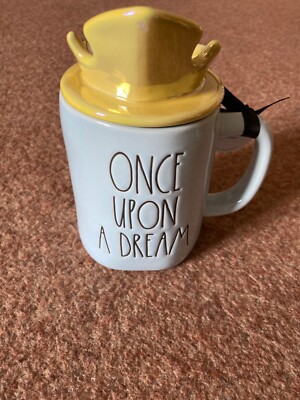 Rae Dunn Disney Princess Once Upon a Dream Becher mit Topper