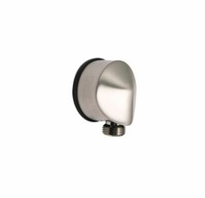Huntington Brass Modern Style Wall Supply Elbow P0533102 Satin Nickel PVD