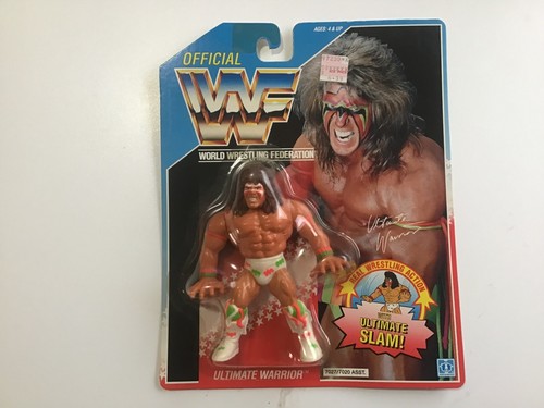 WWF Hasbro Ultimate Warrior figure MOC...