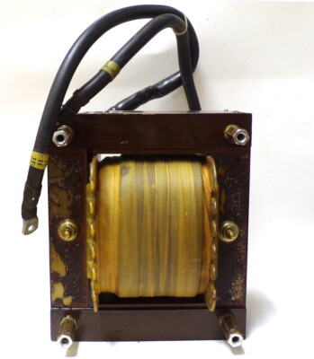 INDRAMAT 28 002 B DROSSEL TRANSFORMER, 300 Hz, 3 KV, 1.1 MH, 80 A, 150 A