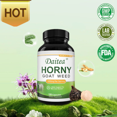 Epimedium Capsules - 1000 mg per serving - Natural Energy Enhancer