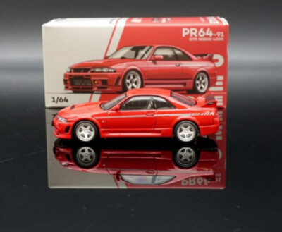POP RACE NISSAN GT-R R33 NISMO 400R PROTOTYPE RED ~ 1/64  | eBay