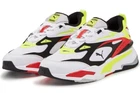 NEW Puma RS-Fast Limits 387740 02 Sneaker Shoes White Black Yellow Red Men's 12