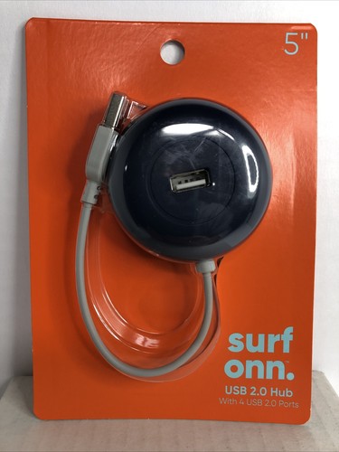 USB 2.0 Hub with 4 USB 2.0 Ports in one Connection by Surf ONN - Afbeelding 2 van 9