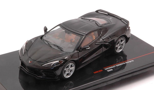 Chevrolet Corvette C8 2020 Black 1:43 Modell Ixo Model-image