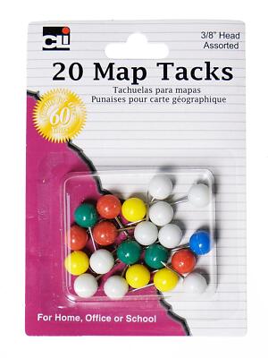 Charles Leonard Map Pins