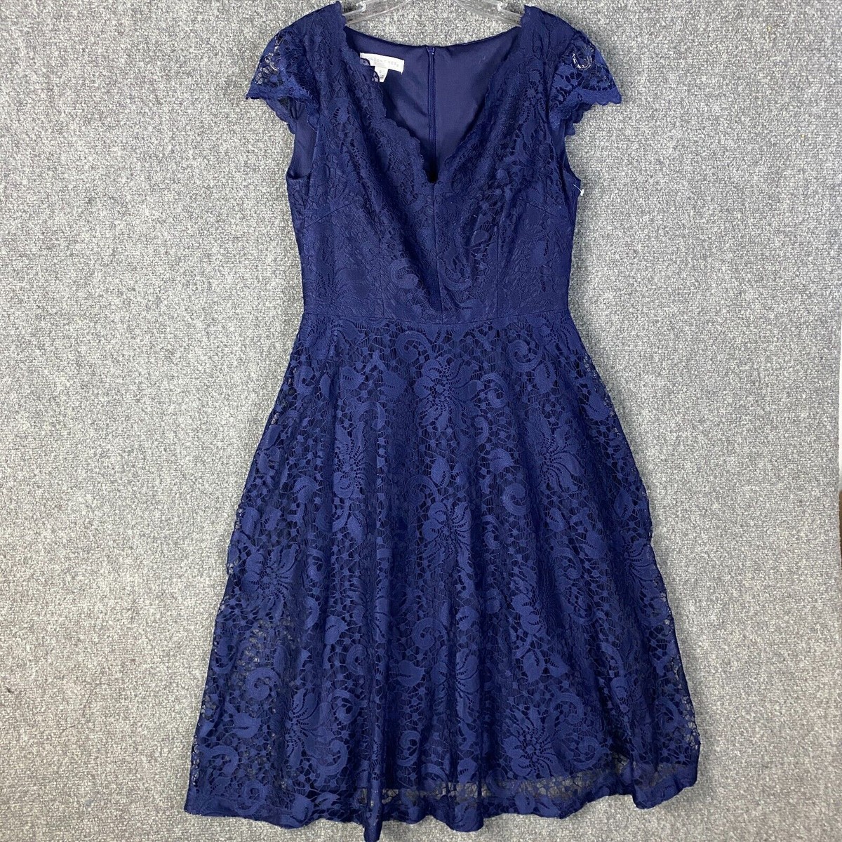 London Times A-Line Dress Women's Size 8 Blue Half Sleeve 100% Polyester | eBay London Times A-Line Dress Women's Size 8 Blue Half Sleeve 100% Polyester | eBay