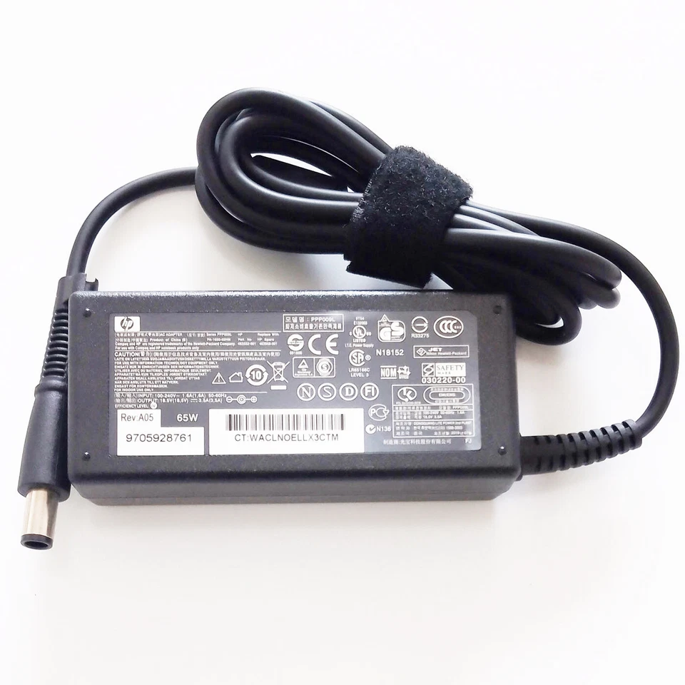Genuine Power Charger For HP N193 PPP009H 2000-329WM 2000-299WM 65W 7.4mm*5.0mm - Image 2 of 2