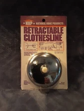 NEW National Home Products 8 FT Retractable Clothesline 