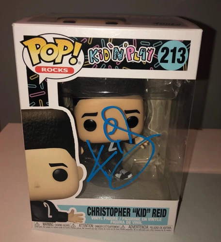 Christopher Kid Reid Kid N Play Signed Funko Beckett E5