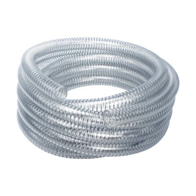 DIVERS Saug- & Druckschlauch mit Metall-Spirale - Meterware